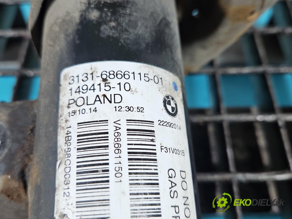 Bmw 3 F30 2011-2018 2.0d N47D20 184hp automatic 135 kW 1995 cm3 5- tlmič predné ľavý 6866115 (Kľučka dverí ostatné)