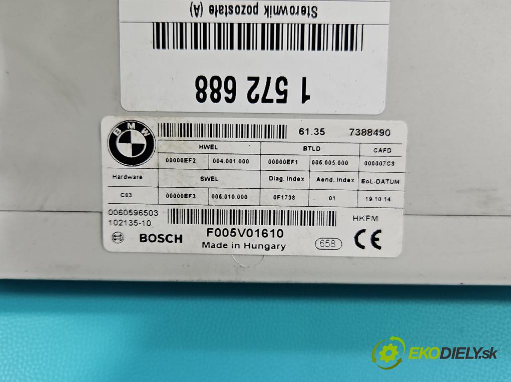 Bmw 3 F30 2011-2018 2.0d N47D20 184hp automatic 135 kW 1995 cm3 5- riadiaca jednotka ostatné F005V01610