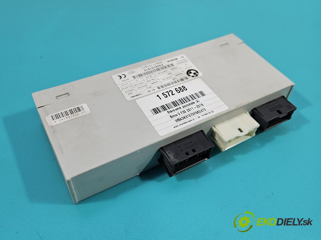 Bmw 3 F30 2011-2018 2.0d N47D20 184hp automatic 135 kW 1995 cm3 5- riadiaca jednotka ostatné F005V01610