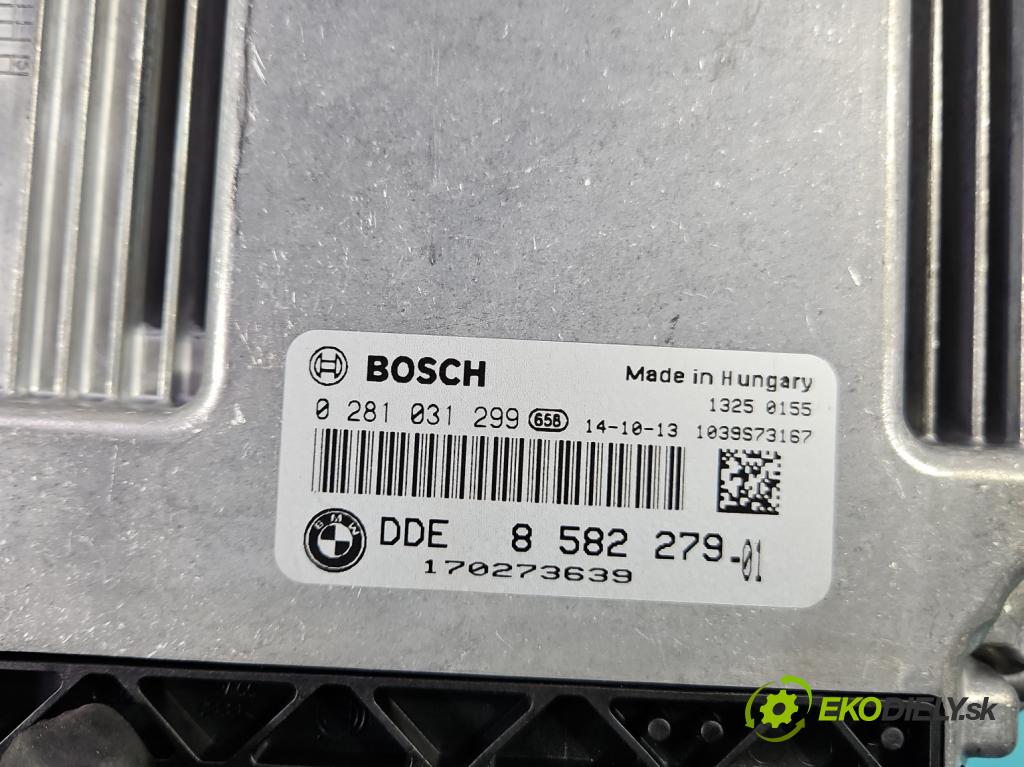 Bmw 3 F30 2011-2018 2.0d 184 hp automatic 135 kW 1995 cm3 5- řídící jednotka motoru 0281031299