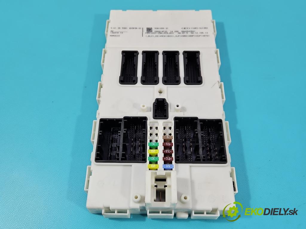 Bmw 3 F30 2011-2018 2.0d 184 hp automatic 135 kW 1995 cm3 5- řídící jednotka motoru 0281031299