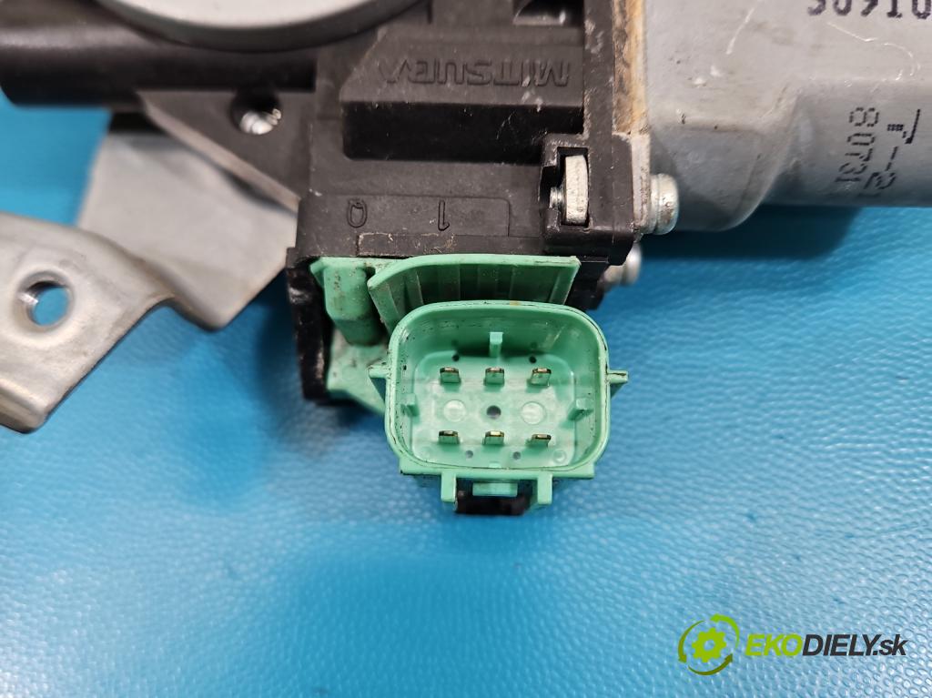 Nissan Juke I 2010-2019 1.5 dci K9K 110 HP manual 81 kW 1461 cm3 5- mechanizmus okna predné ľavý 80731