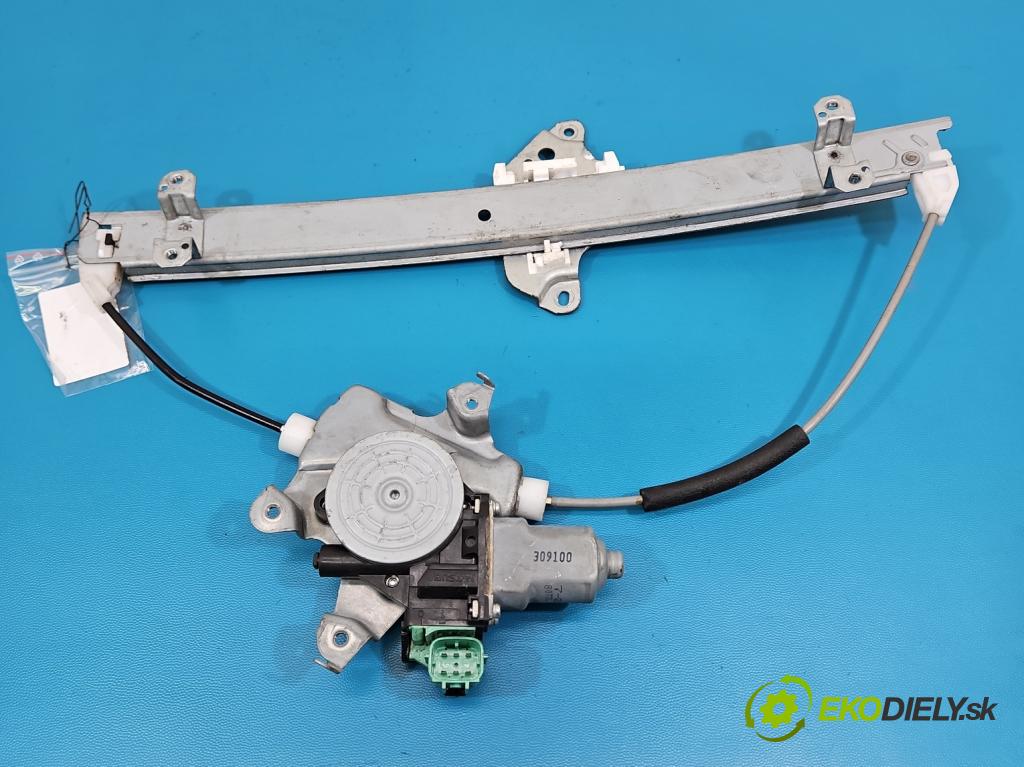 Nissan Juke I 2010-2019 1.5 dci K9K 110 HP manual 81 kW 1461 cm3 5- mechanizmus okna predné ľavý 80731