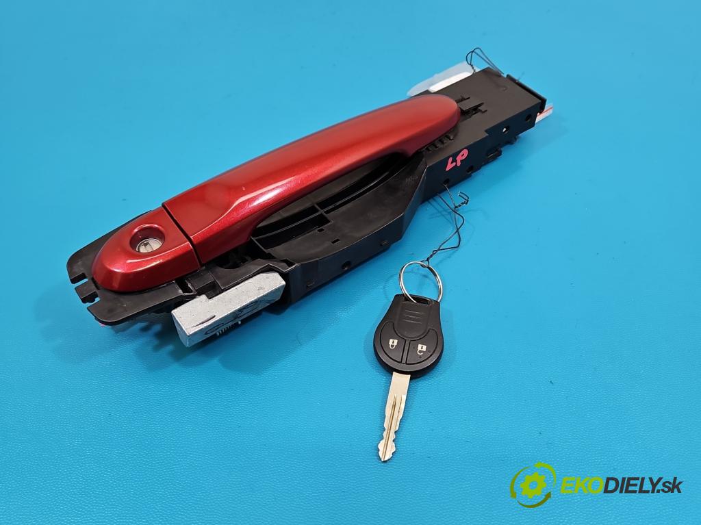 Nissan Juke I 2010-2019 1.5 dci K9K 110 hp manual 81 kW 1461 cm3 5- klika přední levé  (Vnější přední levá klika dveří)