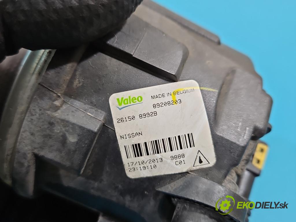 Nissan Juke I 2010-2019 1.5 dci K9K 110 HP manual 81 kW 1461 cm3 5- Halogen pravý 89208203 (Kľučka dverí ostatné)