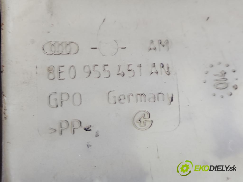 Audi A4 B7 2004-2008 3.0 tdi BKN: 204 HP automatic 150 kW 2967 cm3 5- nádržka tekutina: ostrekovačov 8E0955451AN