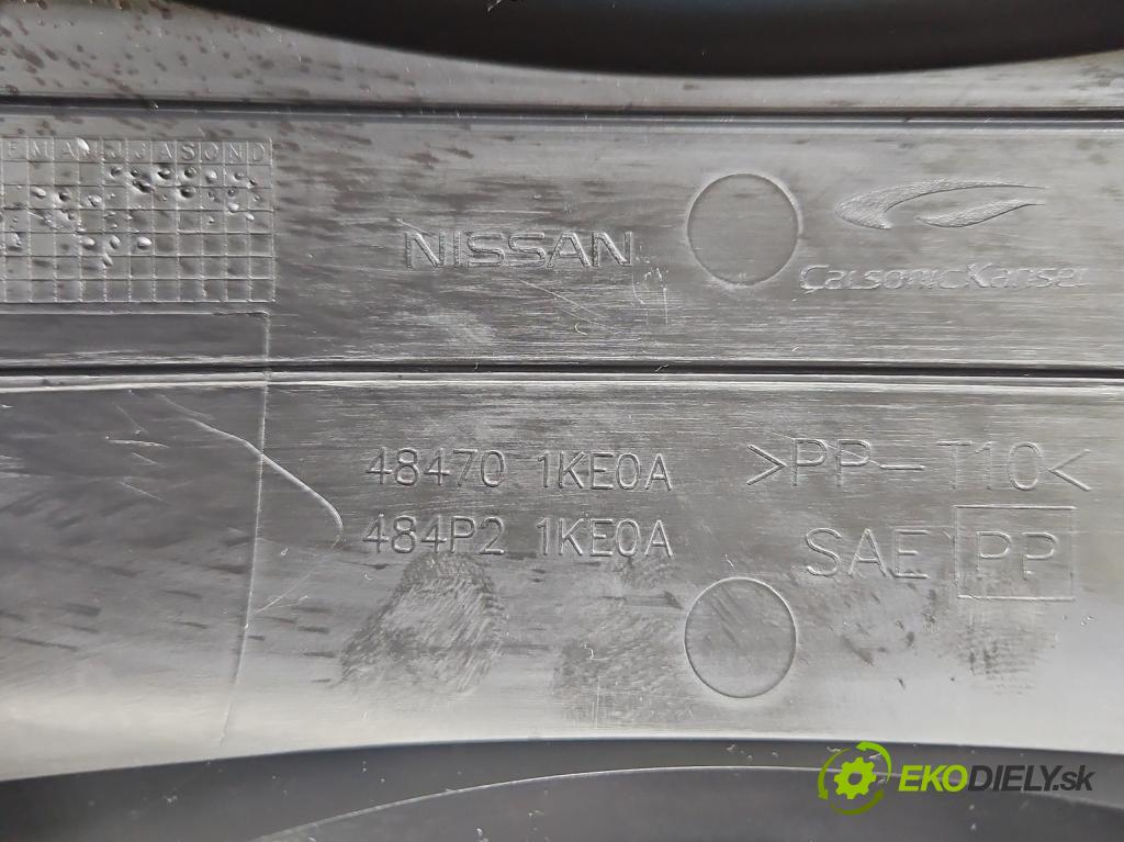 Nissan Juke I 2010-2019 1.5 dci 110 hp manual 81 kW 1461 cm3 5- kryt plastová 48470-1KE0A