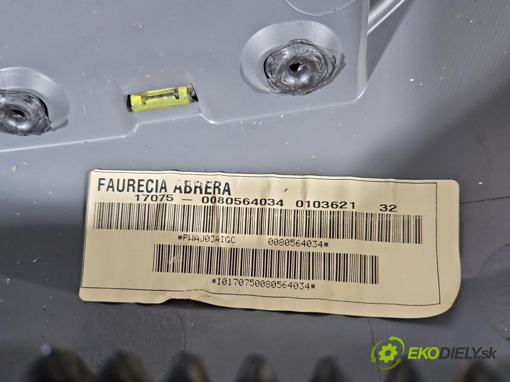 Seat Leon II 2005-2012 1.6 SR 102 HP manual 75 kW 1595 cm3 5- kokpit,pristrojová doska rozdeľovacia