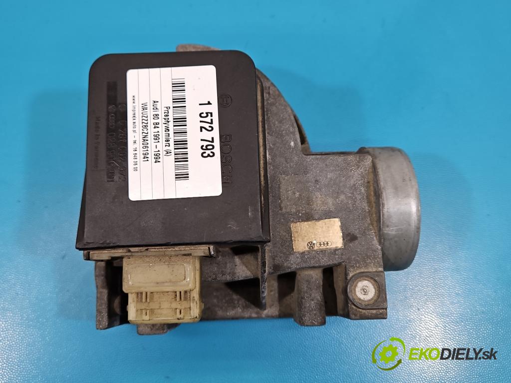 Audi 80 B4 1991-1994 1.9 tdi 90 hp manual 66 kW 1896 cm3 4- váha vzduchu 0281002072 (Snímač hmotnosti vzduchu)