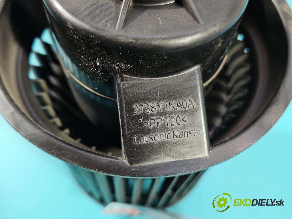 Nissan Juke I 2010-2019 1.5 dci K9K 110 HP manual 81 kW 1461 cm3 5- ventilátor vzduchu 273SY1KA0A