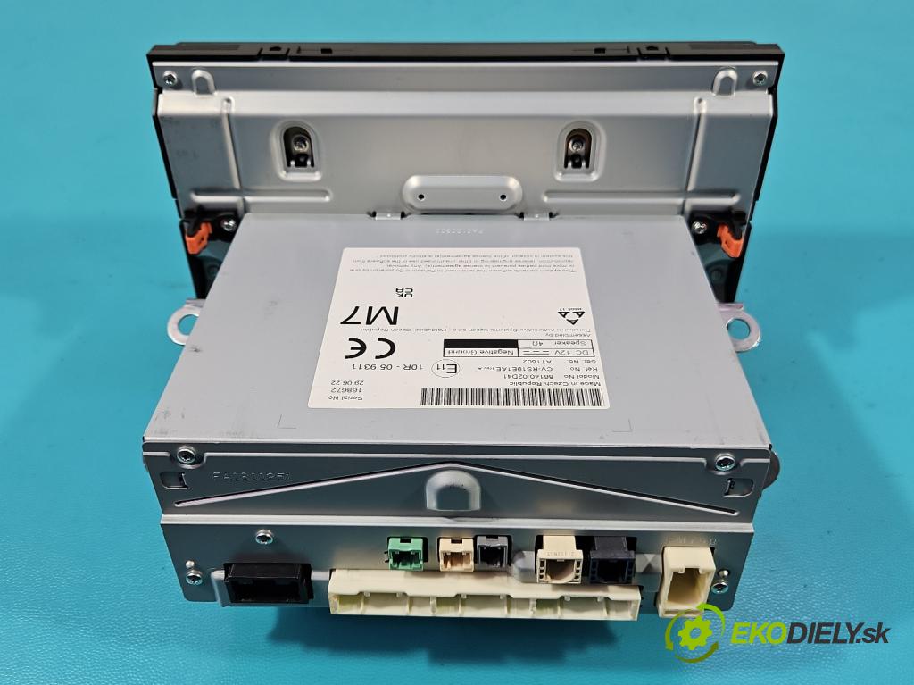 Toyota Corolla E21 2019- 1.5 12V 125 HP automatic 92 kW 1490 cm3 4- Radio originál 86140-02D41