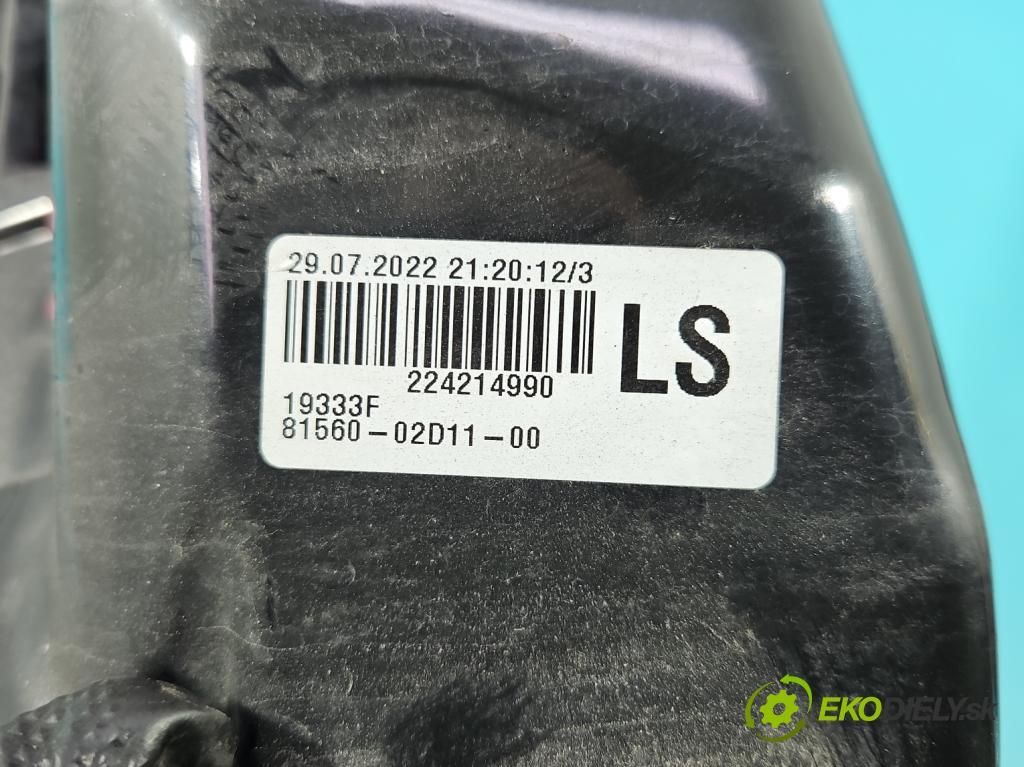 Toyota Corolla E21 2019- 1.5 12V 125 HP automatic 92 kW 1490 cm3 4- svetlo / reflektor zadné ľavé 81560-02D11-00 (Kľučka dverí ostatné)