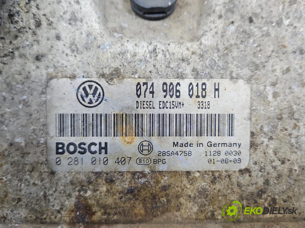 Vw LT II 1996-2006 2.5 tdi 109 HP manual 80 kW 2461 cm3 5- riadiaca jednotka motora 074906018H