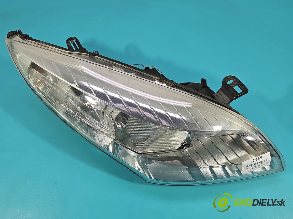 Renault Megane III 2008-2016 2.0 Tce 179KM manual 132 kW 1998 cm3 5- Reflektor: pravý 260100017R (Svetlo predné pravé)