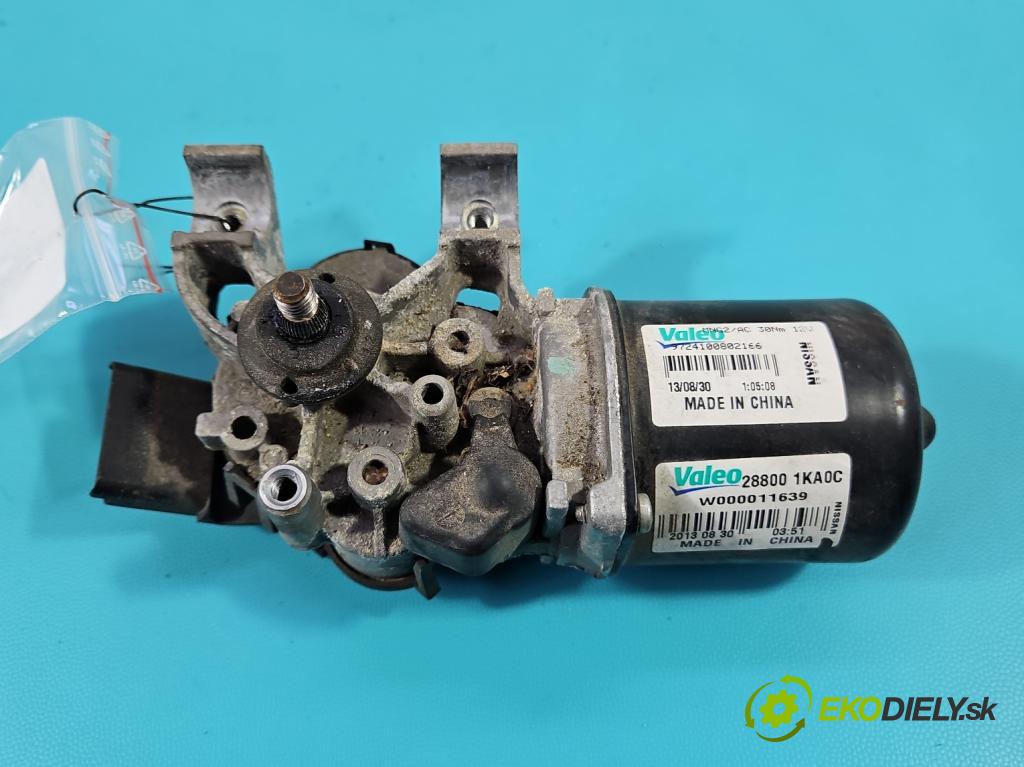 Nissan Juke I 2010-2019 1.5 dci 110 HP manual 81 kW 1461 cm3 5- motor stieračov predné 288001KA0C