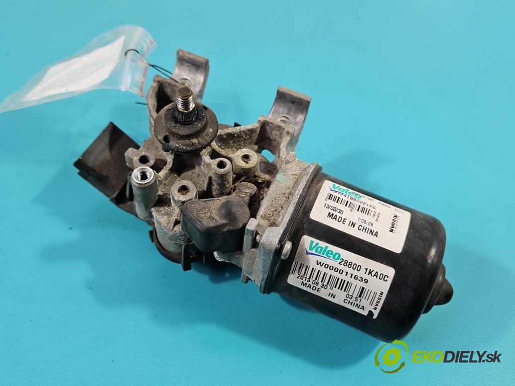 Nissan Juke I 2010-2019 1.5 dci 110 HP manual 81 kW 1461 cm3 5- motor stieračov predné 288001KA0C