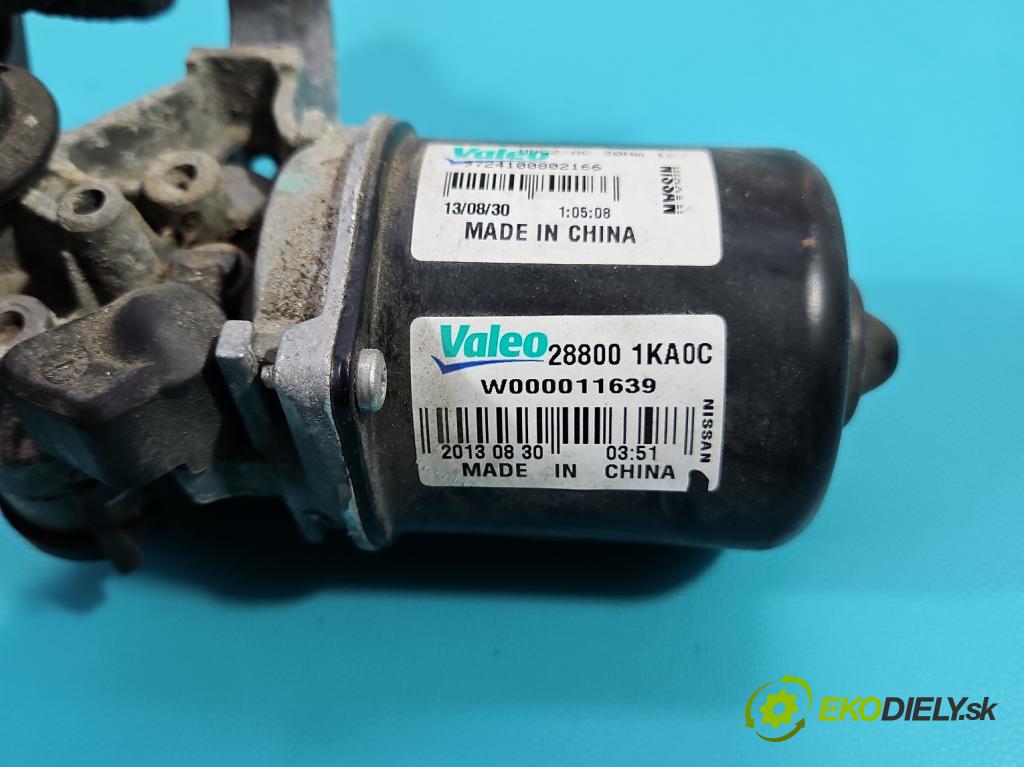 Nissan Juke I 2010-2019 1.5 dci 110 HP manual 81 kW 1461 cm3 5- motor stieračov predné 288001KA0C