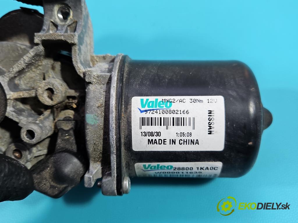 Nissan Juke I 2010-2019 1.5 dci 110 HP manual 81 kW 1461 cm3 5- motor stieračov predné 288001KA0C