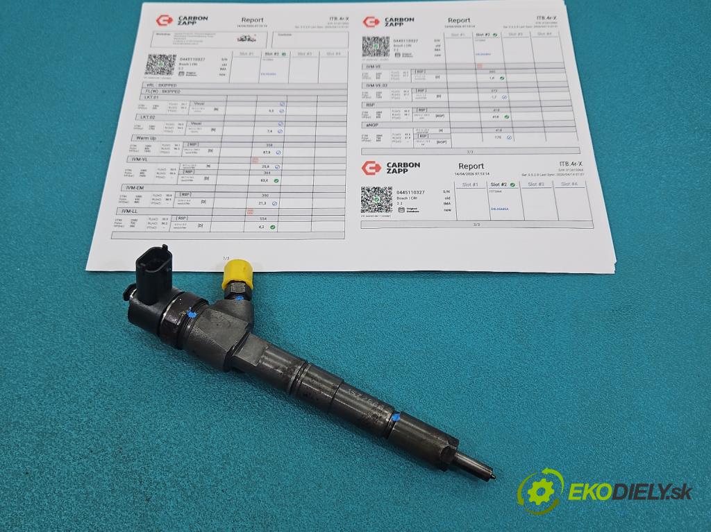 Opel Insignia A 2008-2017 2.0 cdti 160 HP manual 118 kW 1956 cm3 5- vstrek 0445110327 (Vstrekovač paliva)