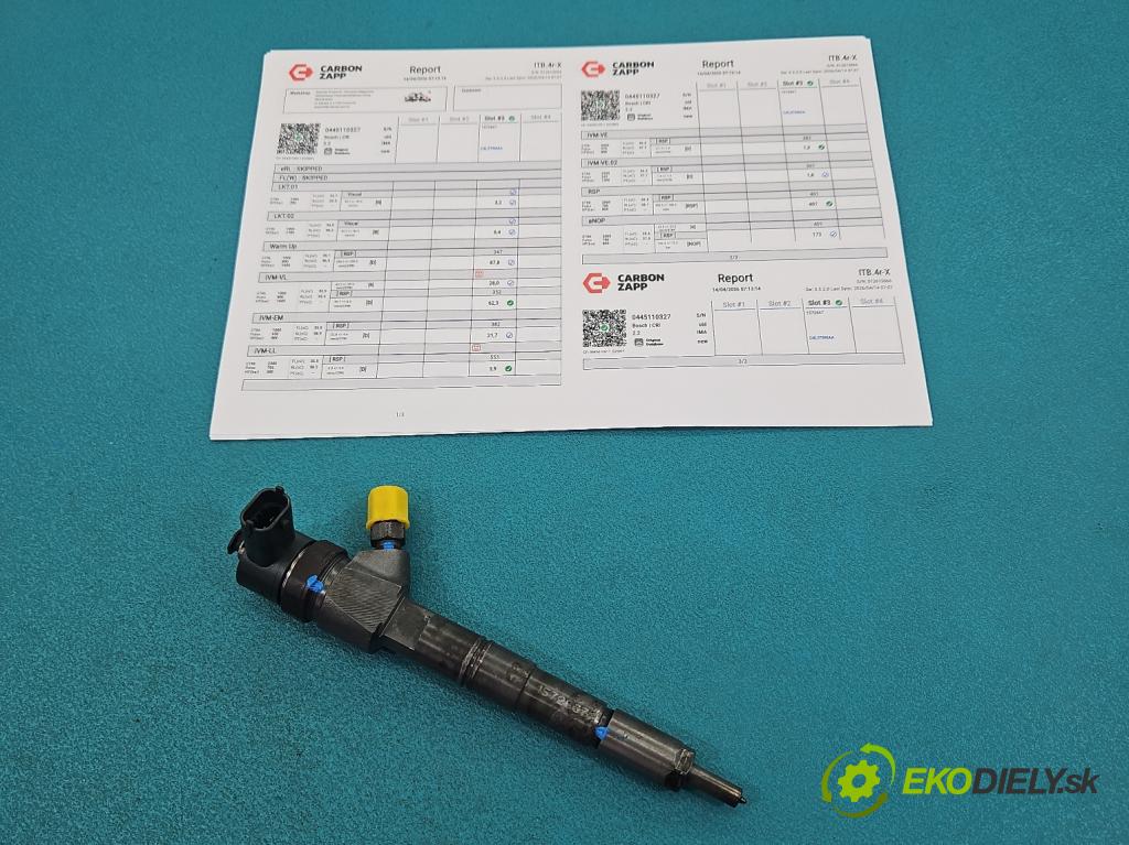 Opel Insignia A 2008-2017 2.0 cdti 160 HP manual 118 kW 1956 cm3 5- vstrek 0445110327 (Vstrekovač paliva)