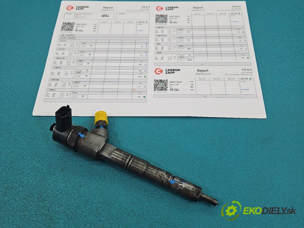 Opel Insignia A 2008-2017 2.0 cdti 160 HP manual 118 kW 1956 cm3 5- vstrek 0445110327 (Vstrekovač paliva)