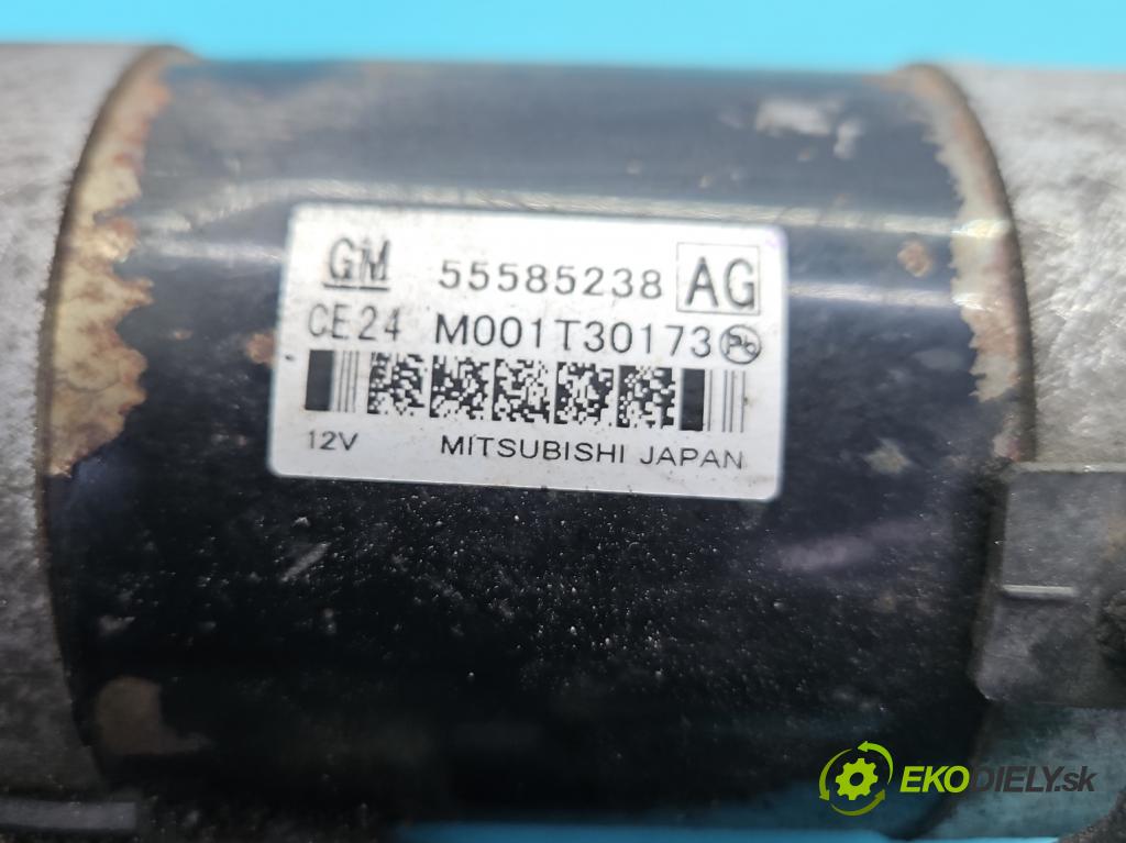 Opel Insignia A 2008-2017 2.0 cdti 160 hp manual 118 kW 1956 cm3 5- startér: 55585238 (Startér)