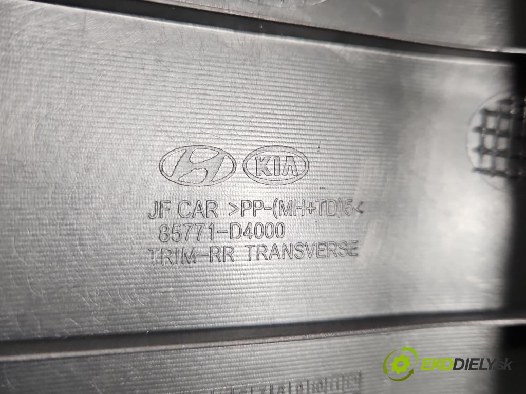 Kia Optima IV 2015-2020 1.6 T-GDI: 180 HP automatic 132.4 kW 1591 cm3 4- kryt plast 85771-D4000