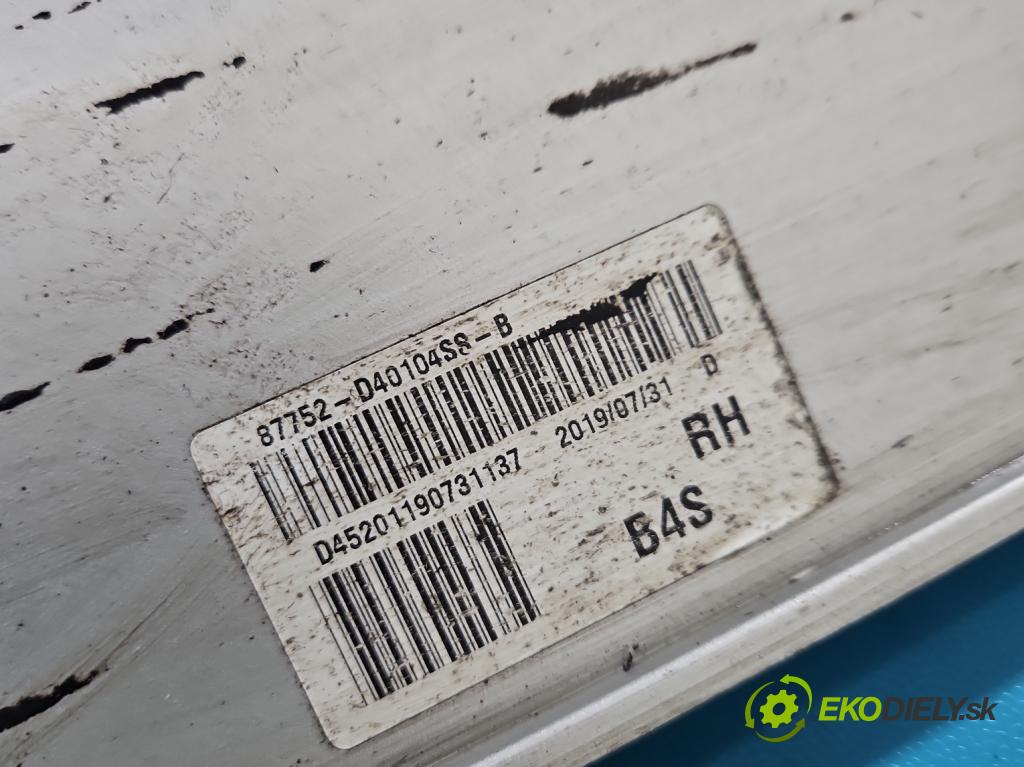 Kia Optima IV 2015-2020 1.6 T-GDI: 180 HP automatic 132.4 kW 1591 cm3 4- lišta práh: pravé 87754-D4010 (Lišta prahová)