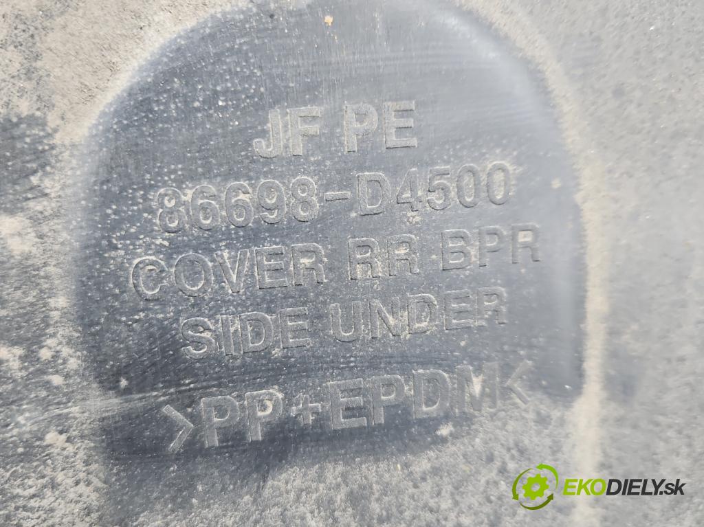 Kia Optima IV 2015-2020 1.6 T-GDI: 180 HP automatic 132.4 kW 1591 cm3 4- kryt plast 86698-D4500