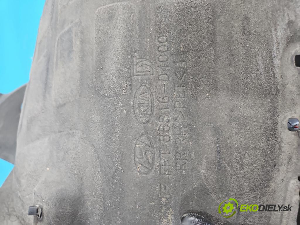 Kia Optima IV 2015-2020 1.6 T-GDI: 180 HP automatic 132.4 kW 1591 cm3 4- Blatník: predné pravé 86812-D4500