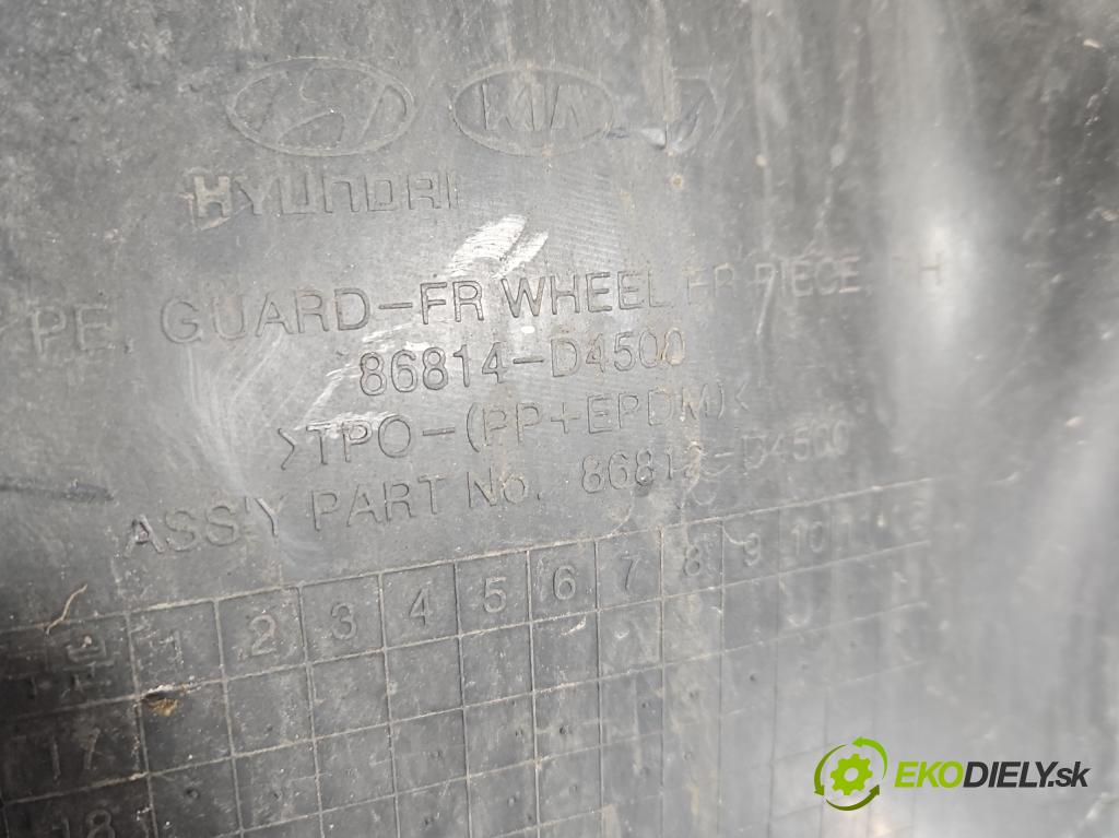 Kia Optima IV 2015-2020 1.6 T-GDI: 180 HP automatic 132.4 kW 1591 cm3 4- Blatník: predné pravé 86812-D4500