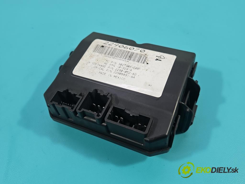 Opel Insignia A 2008-2017 2.0 cdti 160 hp manual 118 kW 1956 cm3 5- řídící jednotka 22906070