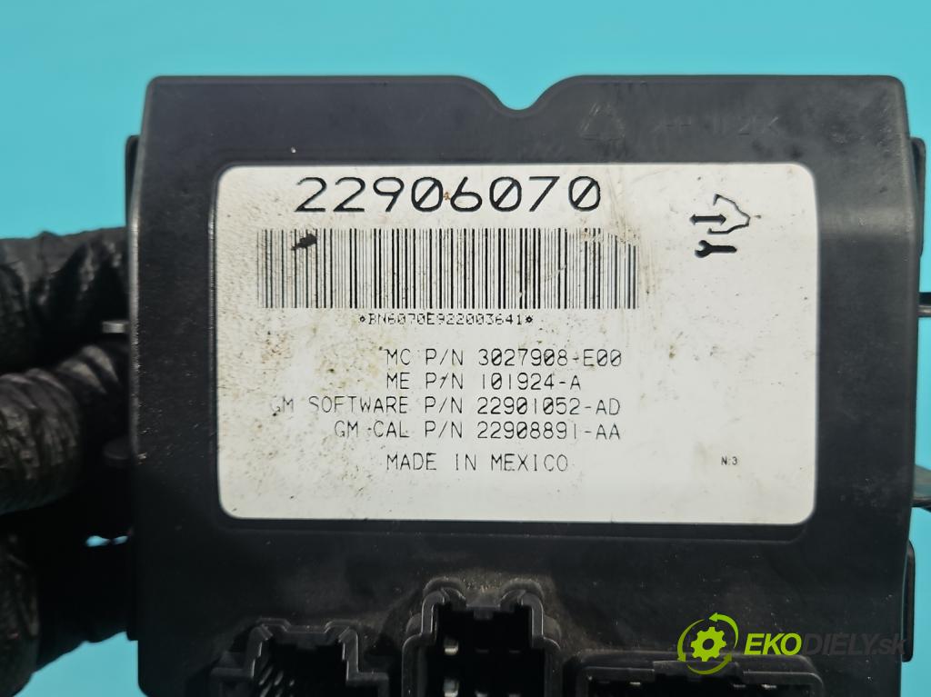 Opel Insignia A 2008-2017 2.0 cdti 160 HP manual 118 kW 1956 cm3 5- riadiaca jednotka ostatné 22906070