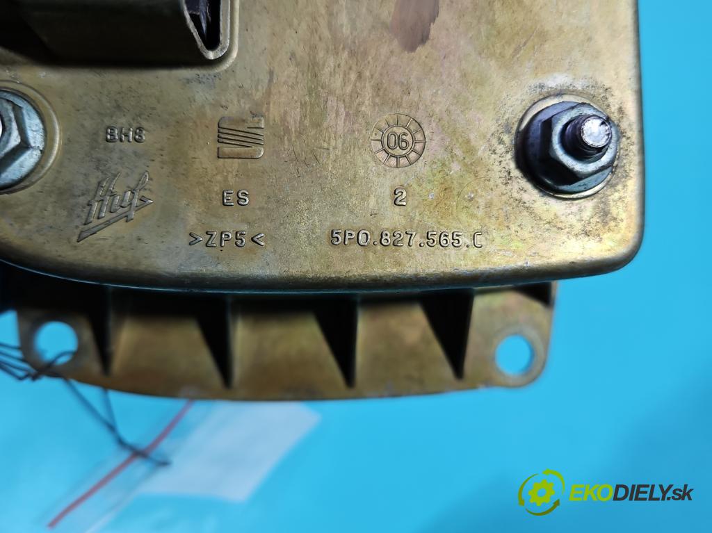 Seat Leon II 2005-2012 1.6 SR 102 HP manual 75 kW 1595 cm3 5- rukoväť kufrové dvere zadné 5P0827565C