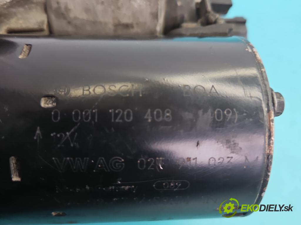 Seat Leon II 2005-2012 1.6 SR 102 HP manual 75 kW 1595 cm3 5- štartér 0001120408 (Štartér)