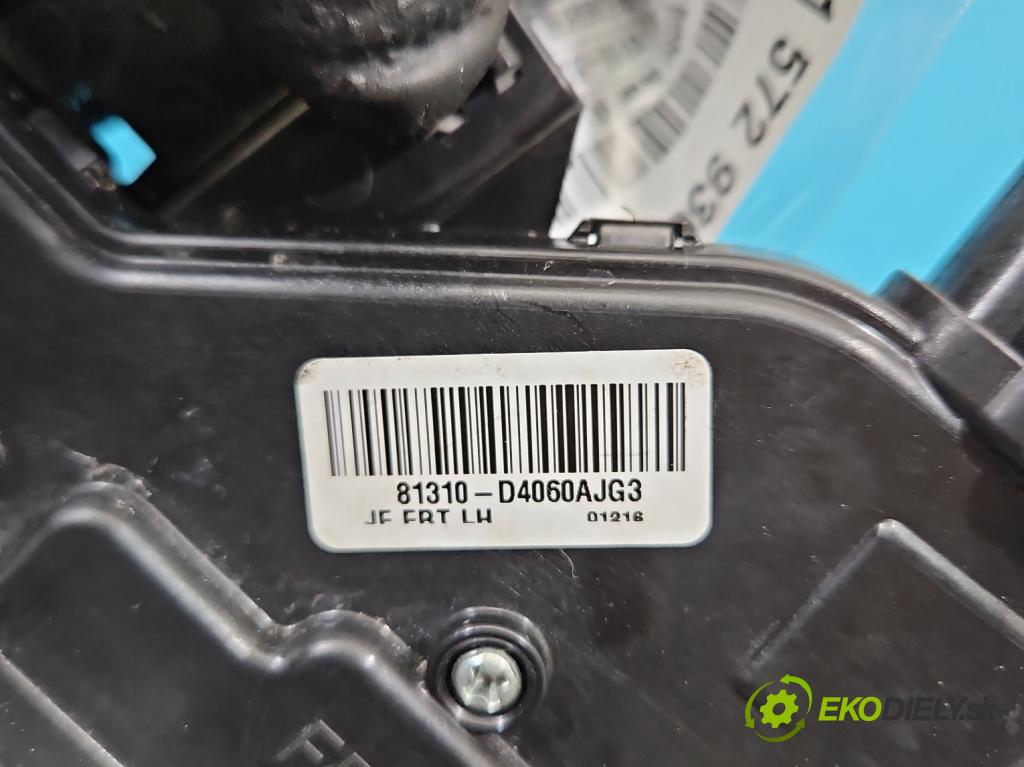 Kia Optima IV 2015-2020 1.6 T-GDI: 180 HP automatic 132.4 kW 1591 cm3 4- zámok predné ľavý 81310-D4060