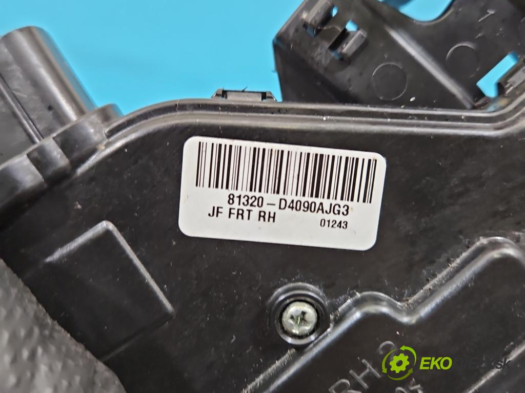 Kia Optima IV 2015-2020 1.6 T-GDI: 180 HP automatic 132.4 kW 1591 cm3 4- zámok predné pravý 81320-D4090