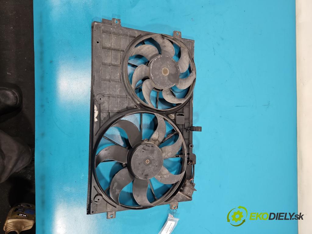 Seat Leon II 2005-2012 1.6 SR 102 hp manual 75 kW 1595 cm3 5- ventilátor chladič 1K0121207T