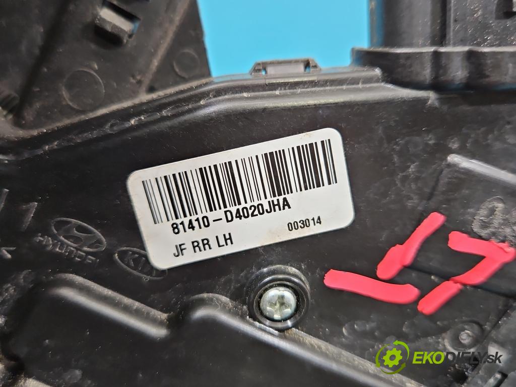 Kia Optima IV 2015-2020 1.6 T-GDI: 180 HP automatic 132.4 kW 1591 cm3 4- zámok zadné ľavý 81410-D4020