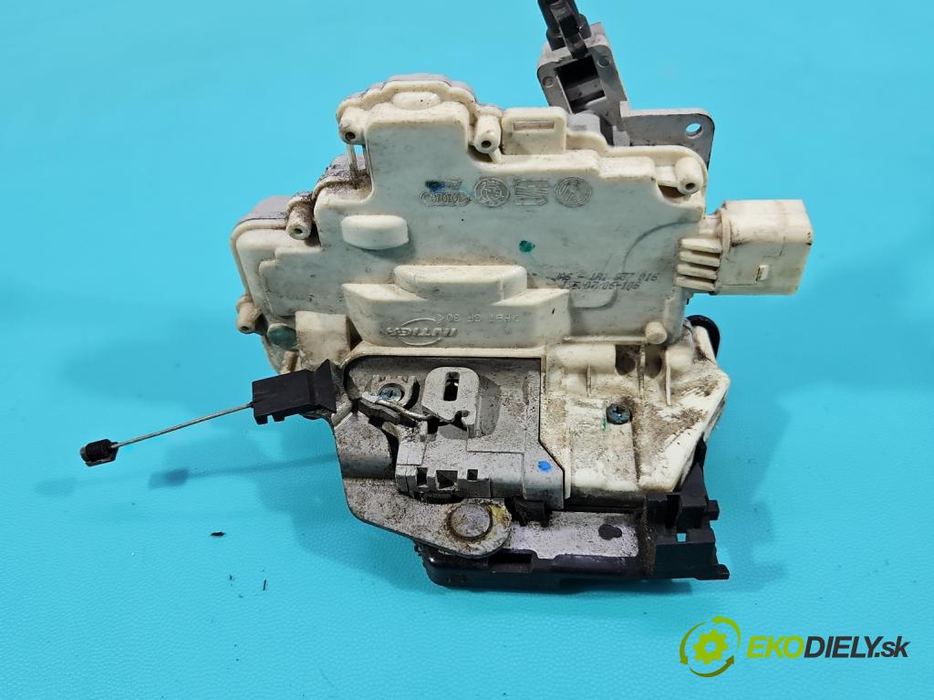 Seat Leon II 2005-2012 1.6 SR 102 HP manual 75 kW 1595 cm3 5- zámok predné pravý 1P1837016