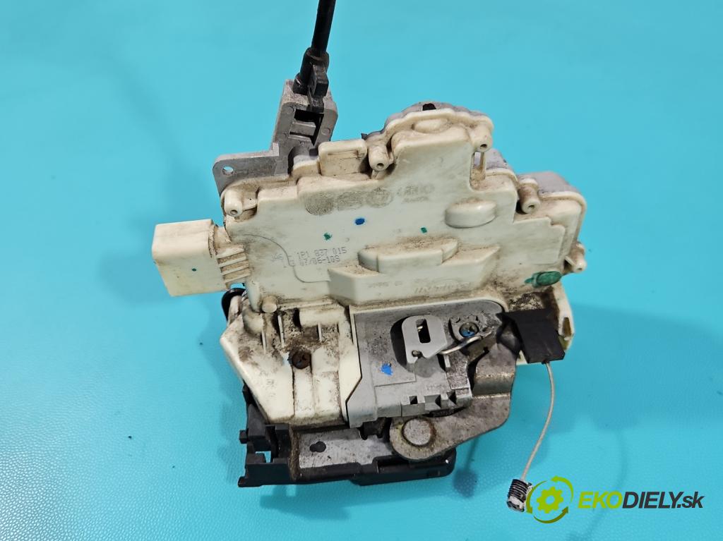 Seat Leon II 2005-2012 1.6 SR 102 HP manual 75 kW 1595 cm3 5- zámok predné ľavý 1P1837015