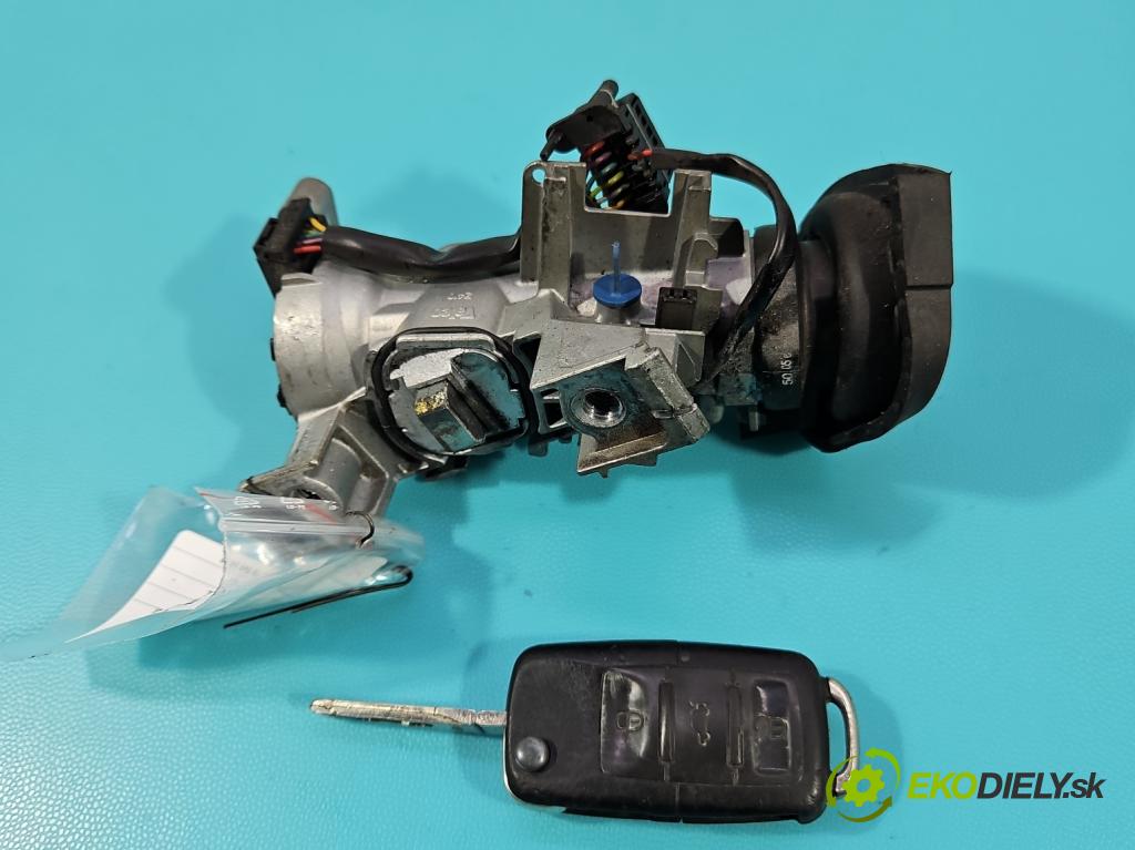 Seat Leon II 2005-2012 1.6 SR 102 hp manual 75 kW 1595 cm3 5- spínací skříňka 1K0905851B (Spínací skříňka)