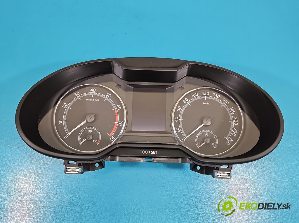 Skoda Octavia III 2013- 1.5 TSI 150 HP manual 110 kW 1498 cm3 5- prístrojovka/ budíky 5E0920780F (Prístrojová doska)