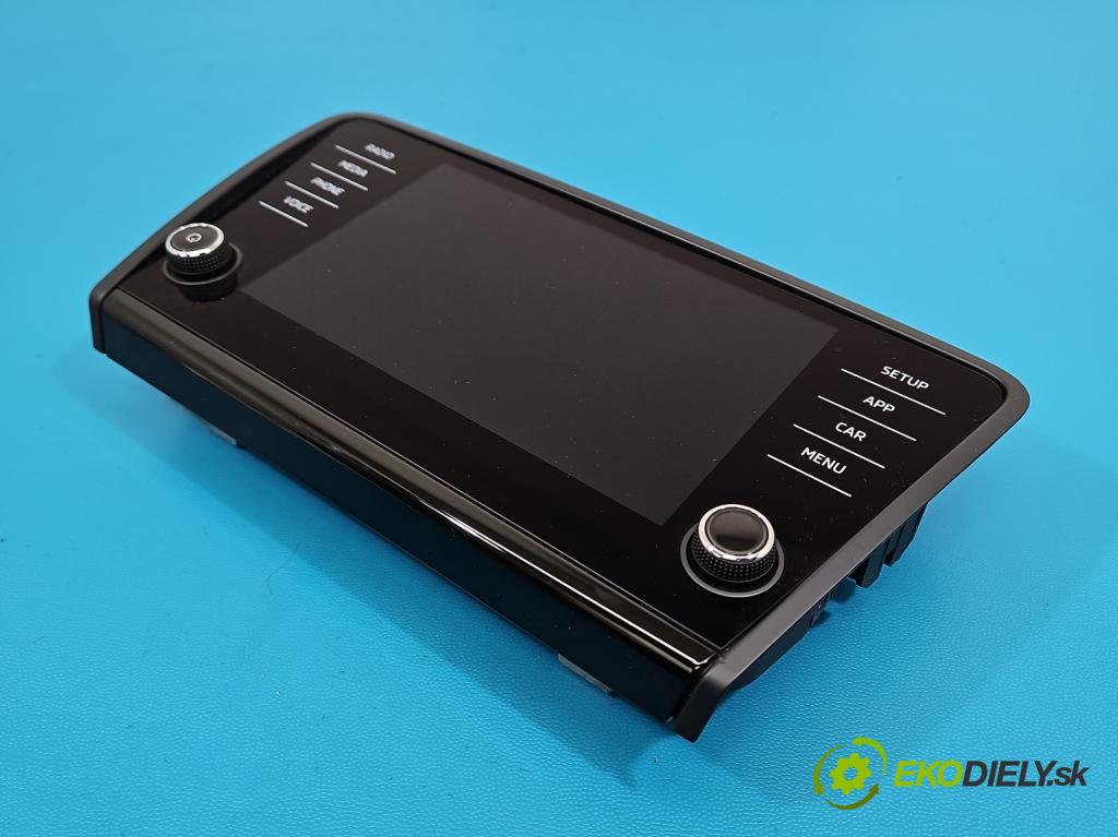 Skoda Octavia III 2013- 1.5 TSI 150 HP manual 110 kW 1498 cm3 5- Radio originál 5E0919605N