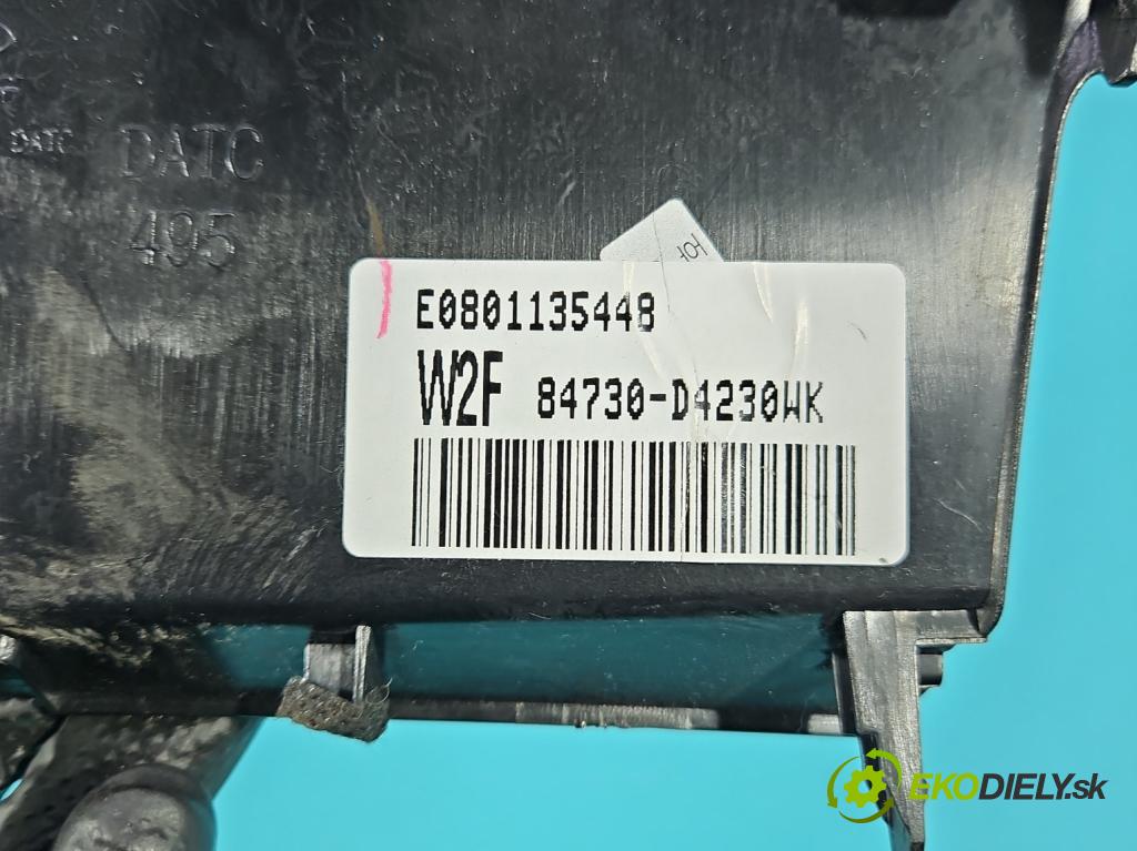 Kia Optima IV 2015-2020 1.6 T-GDI: 180 HP automatic 132.4 kW 1591 cm3 4- Rám: rádio: 84730-D4230WK