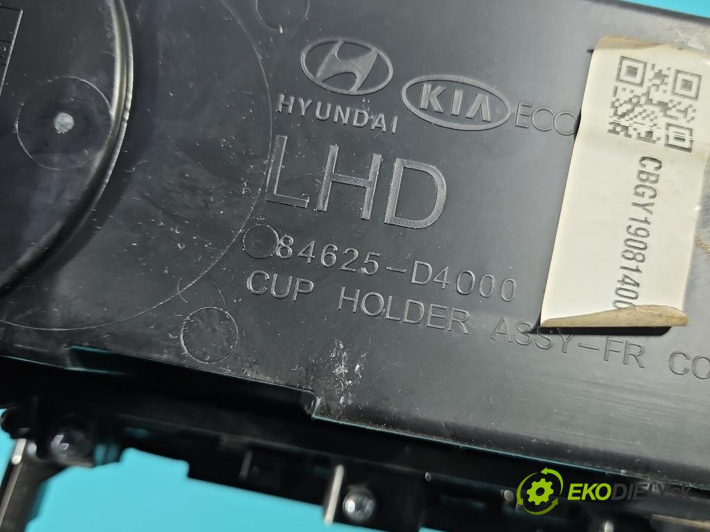 Kia Optima IV 2015-2020 1.6 T-GDI: 180 HP automatic 132.4 kW 1591 cm3 4- Rukojeť: na nápoje: 84651-D4020 (Držiak (úchyt) na nápoje)