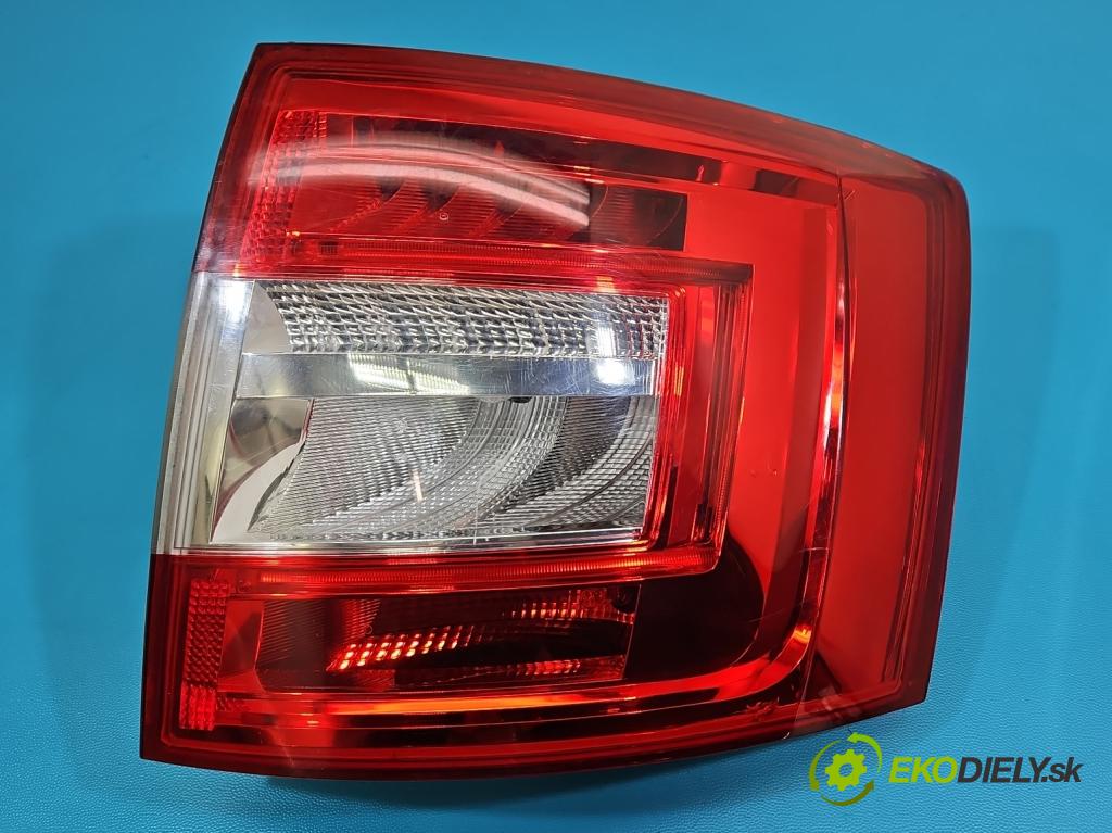 Skoda Octavia III 2013- 1.5 TSI 150 HP manual 110 kW 1498 cm3 5- svetlo / reflektor zadné pravé 5E9945096B (Kľučka dverí ostatné)