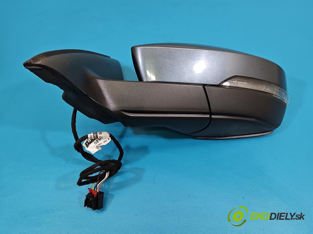 Skoda Octavia III 2013- 1.5 TSI 150 HP manual 110 kW 1498 cm3 5- zrkadlo ľavé 5E085753 (Kľučka dverí ostatné)