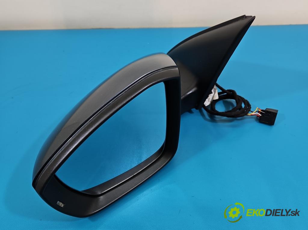 Skoda Octavia III 2013- 1.5 TSI 150 HP manual 110 kW 1498 cm3 5- zrkadlo ľavé 5E085753 (Kľučka dverí ostatné)