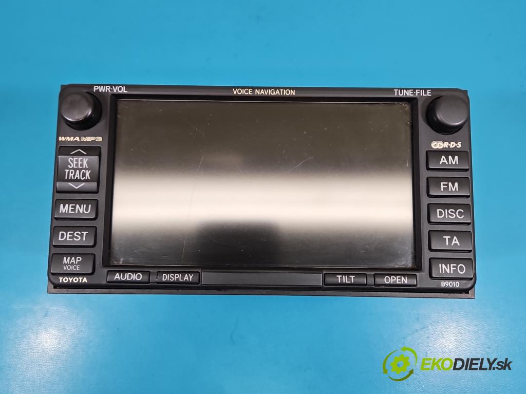 Toyota Avensis II T25 2003-2008 2.0 D4D 126 HP manual 93 kW 1998 cm3 5- Radio originál 08662-06910